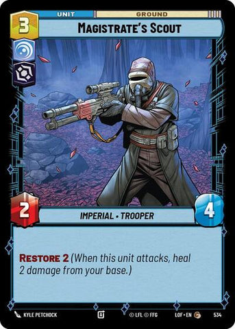 Magistrate's Scout - Foil (Legends of the Force)(LFL-0534/1159)(C)