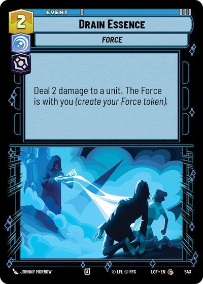 Drain Essence - Foil (Legends of the Force)(LFL-0543/1159)(C)