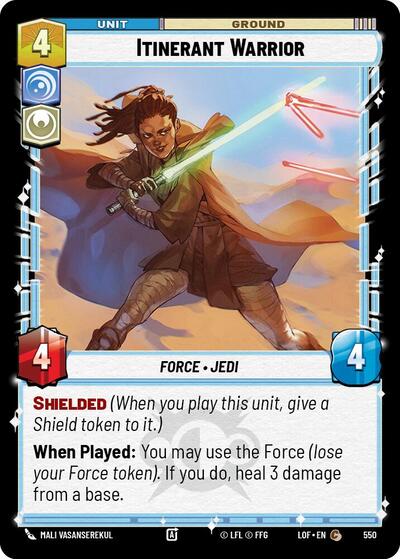 Itinerant Warrior - Foil (Legends of the Force)(LFL-0550/1159)(C)