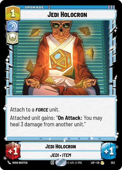 Jedi Holocron - Foil (Legends of the Force)(LFL-0553/1159)(R)