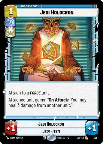 Jedi Holocron - Foil (Legends of the Force)(LFL-0553/1159)(R)
