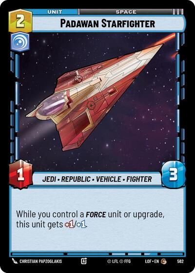Padawan Starfighter - Foil (Legends of the Force)(LFL-0562/1159)(C)