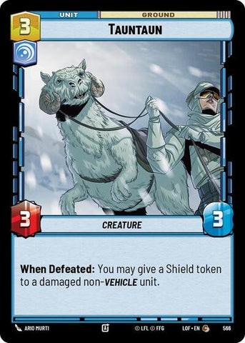 Tauntaun - Foil (Legends of the Force)(LFL-0566/1159)(C)