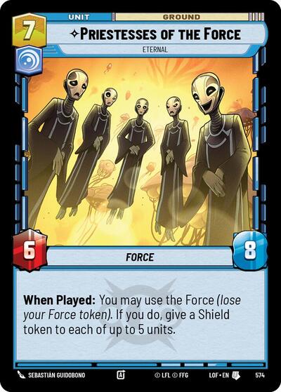 Priestesses of the Force, Eternal - Foil (Legends of the Force)(LFL-0574/1159)(U)