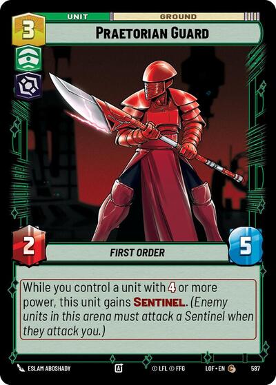 Praetorian Guard - Foil (Legends of the Force)(LFL-0587/1159)(C)