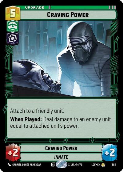 Craving Power - Foil (Legends of the Force)(LFL-0593/1159)(R)