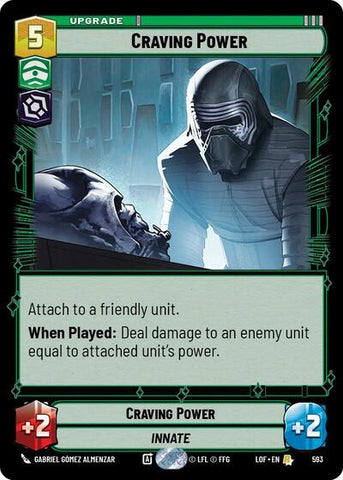 Craving Power - Foil (Legends of the Force)(LFL-0593/1159)(R)