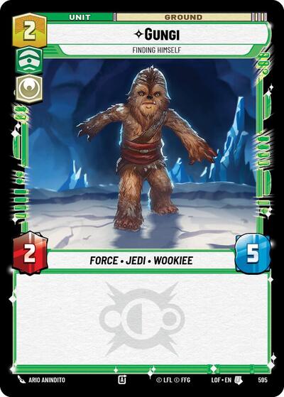 Gungi, Finding Himself - Foil (Legends of the Force)(LFL-0595/1159)(U)