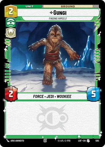 Gungi, Finding Himself - Foil (Legends of the Force)(LFL-0595/1159)(U)