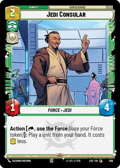 Jedi Consular - Foil (Legends of the Force)(LFL-0596/1159)(C)