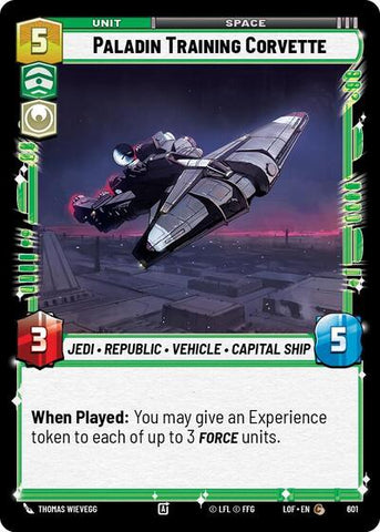 Paladin Training Corvette - Foil (Legends of the Force)(LFL-0601/1159)(C)