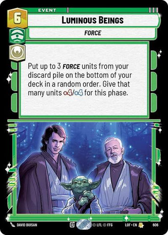Luminous Beings - Foil (Legends of the Force)(LFL-0606/1159)(R)