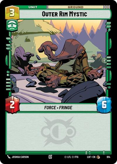 Outer Rim Mystic - Foil (Legends of the Force)(LFL-0614/1159)(C)