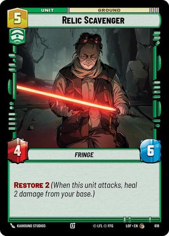 Relic Scavenger - Foil (Legends of the Force)(LFL-0618/1159)(C)