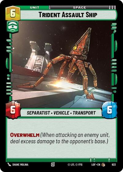 Trident Assault Ship - Foil (Legends of the Force)(LFL-0622/1159)(C)