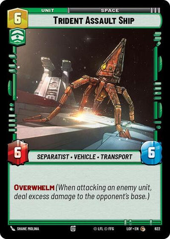 Trident Assault Ship - Foil (Legends of the Force)(LFL-0622/1159)(C)