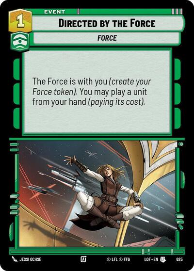 Directed by the Force - Foil (Legends of the Force)(LFL-0625/1159)(U)