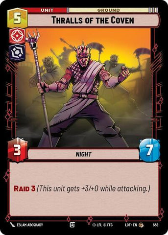 Thralls of the Coven - Foil (Legends of the Force)(LFL-0638/1159)(C)