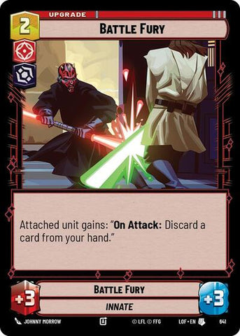 Battle Fury - Foil (Legends of the Force)(LFL-0641/1159)(U)