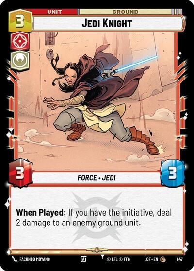 Jedi Knight - Foil (Legends of the Force)(LFL-0647/1159)(C)