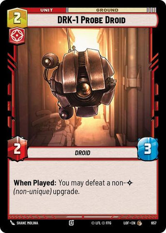 DRK-1 Probe Droid - Foil (Legends of the Force)(LFL-0657/1159)(C)