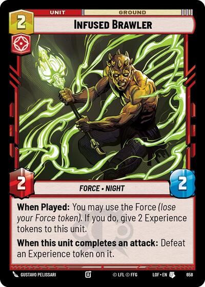 Infused Brawler - Foil (Legends of the Force)(LFL-0658/1159)(U)