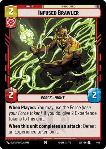 Infused Brawler - Foil (Legends of the Force)(LFL-0658/1159)(U)