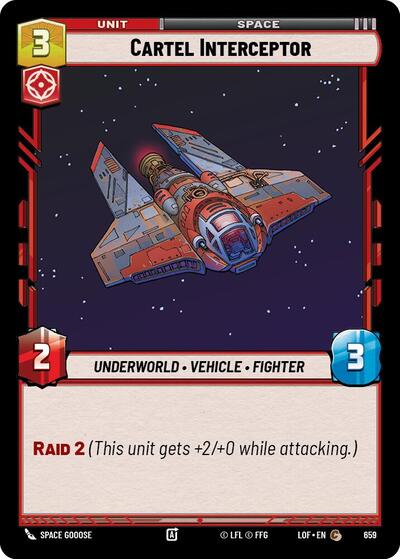Cartel Interceptor - Foil (Legends of the Force)(LFL-0659/1159)(C)