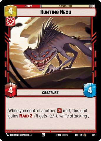 Hunting Nexu - Foil (Legends of the Force)(LFL-0664/1159)(C)