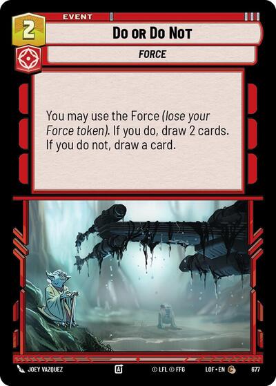 Do or Do Not - Foil (Legends of the Force)(LFL-0677/1159)(C)