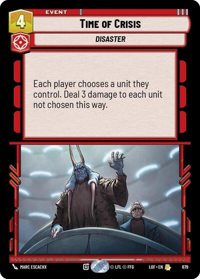 Time of Crisis - Foil (Legends of the Force)(LFL-0679/1159)(R)