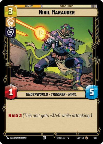 Nihil Marauder - Foil (Legends of the Force)(LFL-0684/1159)(C)
