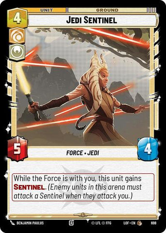 Jedi Sentinel - Foil (Legends of the Force)(LFL-0698/1159)(C)
