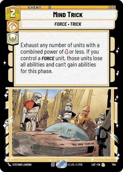 Mind Trick - Foil (Legends of the Force)(LFL-0704/1159)(R)