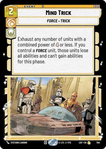 Mind Trick - Foil (Legends of the Force)(LFL-0704/1159)(R)