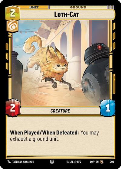 Loth-Cat - Foil (Legends of the Force)(LFL-0709/1159)(C)