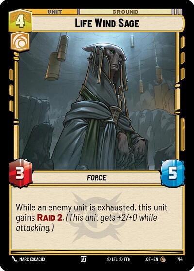Life Wind Sage - Foil (Legends of the Force)(LFL-0714/1159)(C)