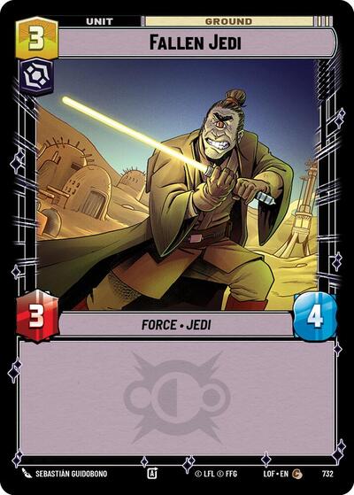 Fallen Jedi - Foil (Legends of the Force)(LFL-0732/1159)(C)