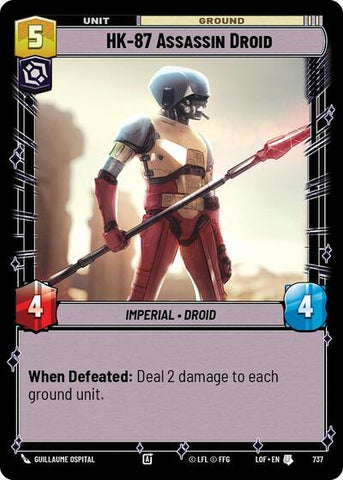 HK-87 Assassin Droid - Foil (Legends of the Force)(LFL-0737/1159)(U)