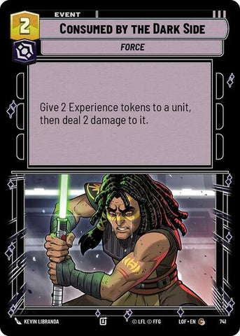 Consumed by the Dark Side - Foil (Legends of the Force)(LFL-0741/1159)(C)