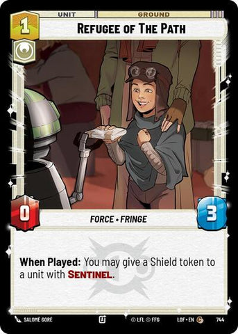 Refugee of The Path - Foil (Legends of the Force)(LFL-0744/1159)(C)
