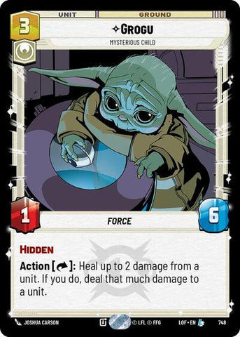 Grogu, Mysterious Child - Foil (Legends of the Force)(LFL-0748/1159)(L)