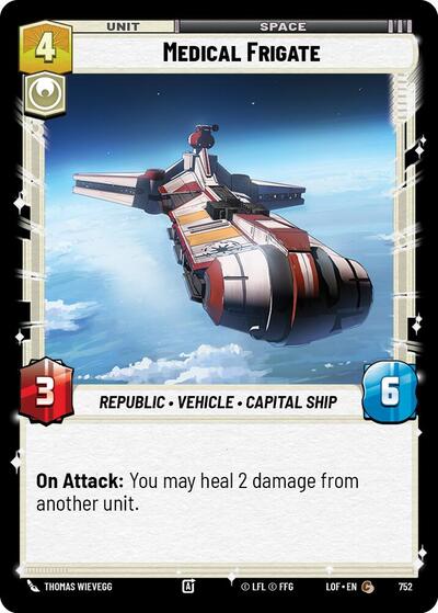 Medical Frigate - Foil (Legends of the Force)(LFL-0752/1159)(C)