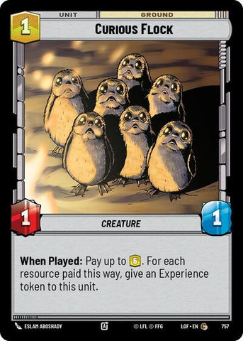 Curious Flock - Foil (Legends of the Force)(LFL-0757/1159)(C)