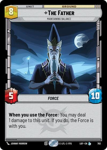 The Father, Maintaining Balance - Foil (Legends of the Force)(LFL-0762/1159)(L)