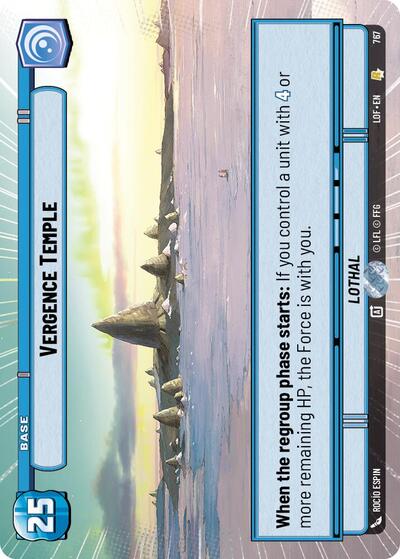 Vergence Temple - Hyperspace - Foil (Legends of the Force)(LFL-0767/1159)(R)