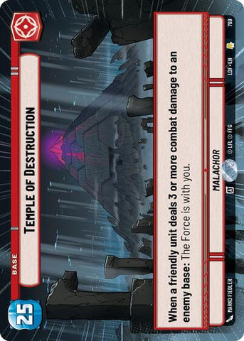 Temple of Destruction - Hyperspace - Foil (Legends of the Force)(LFL-0769/1159)(R)