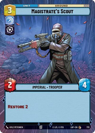 Magistrate's Scout - Hyperspace - Foil (Legends of the Force)(LFL-0772/1159)(C)