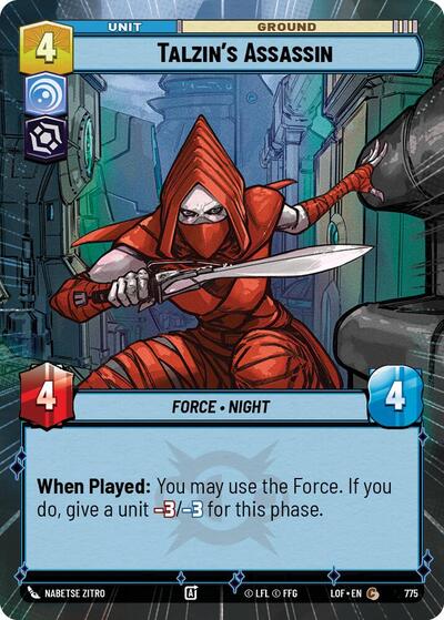 Talzin's Assassin - Hyperspace - Foil (Legends of the Force)(LFL-0775/1159)(C)