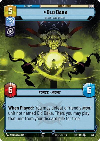 Old Daka, Oldest and Wisest - Hyperspace - Foil (Legends of the Force)(LFL-0776/1159)(U)